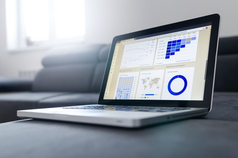 AI analytics dashboard
